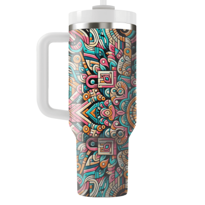Kaleidoscope Of Colors  Tumbler Cups