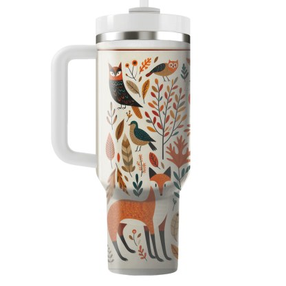 Autumn Woodland Adventure  Tumblers With Lids