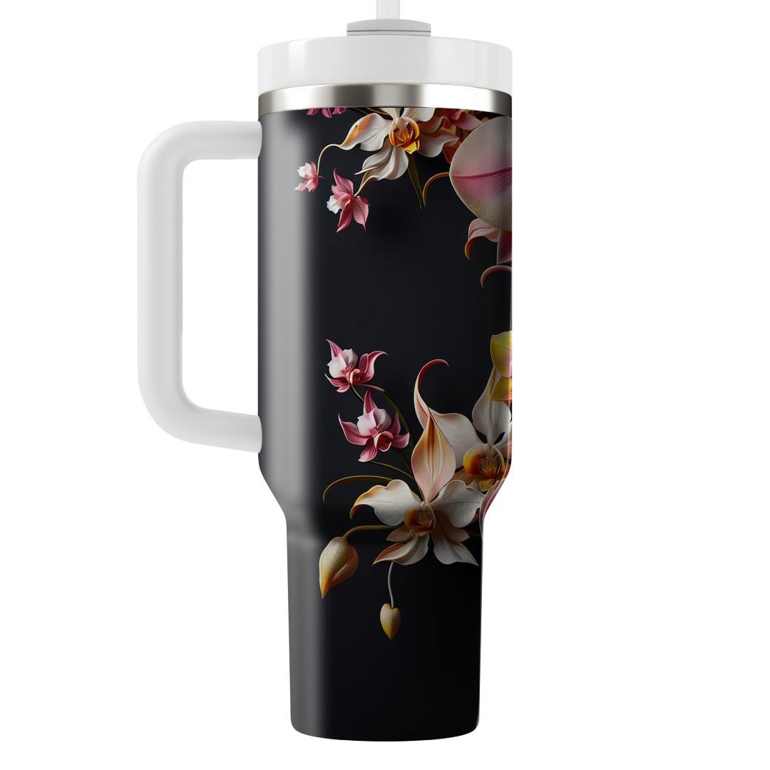 Exotic Orchid Serenade  Tumbler Cups