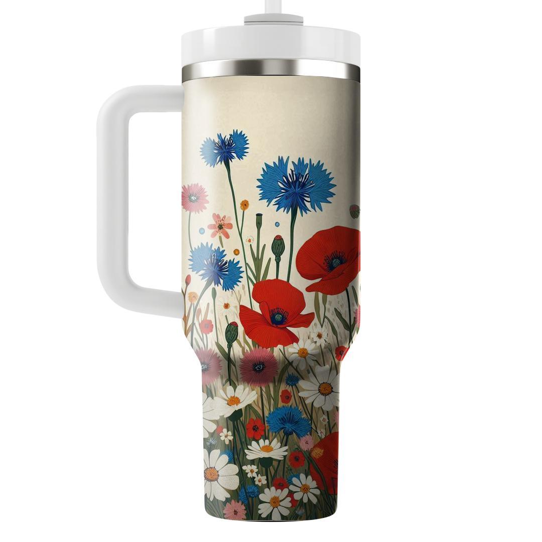Wildflower Enchantment  Tumblers For Gifts