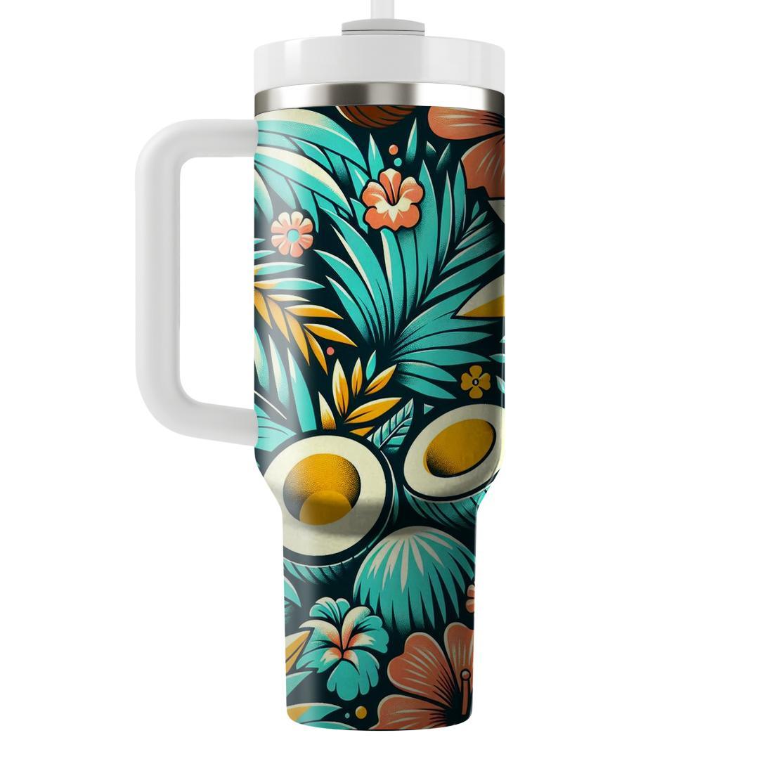 Tropical Rhythm  Personalized Tumblers