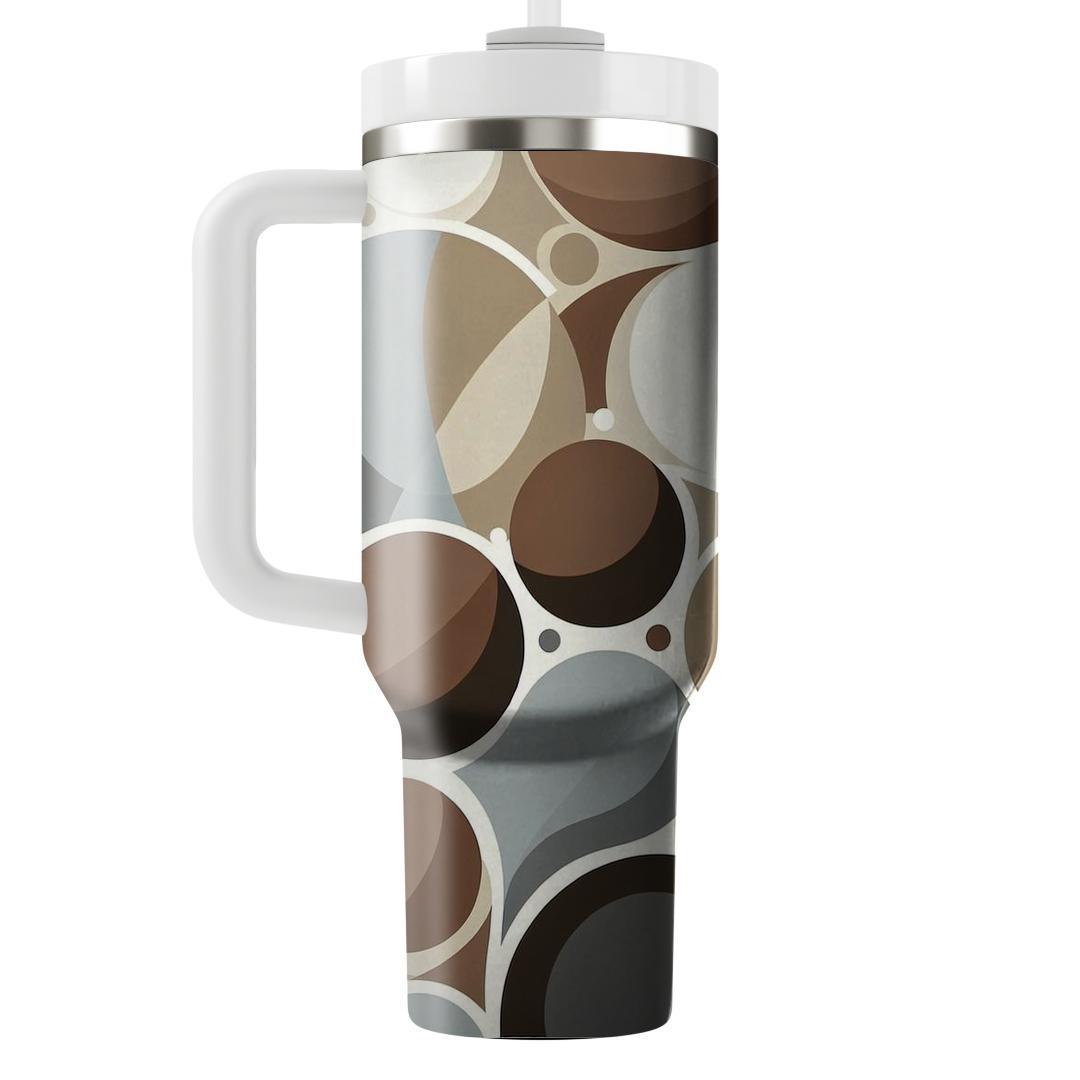 Geometric Pebble Path  Decorative Tumblers