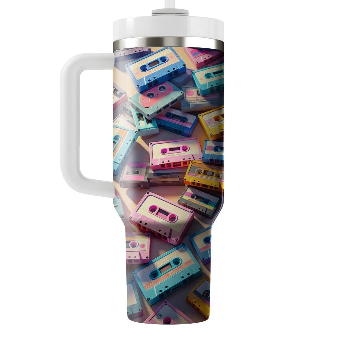 Cassette Tape Groove  Tumblers For Gifts