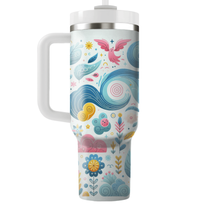 Whimsical Wonderland  Tumbler Cups