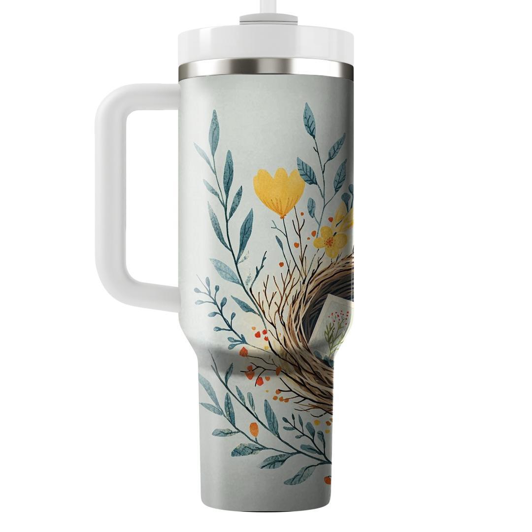 The Nest Of Memories: A Mother’s Safe Haven Insulated Tumblers
