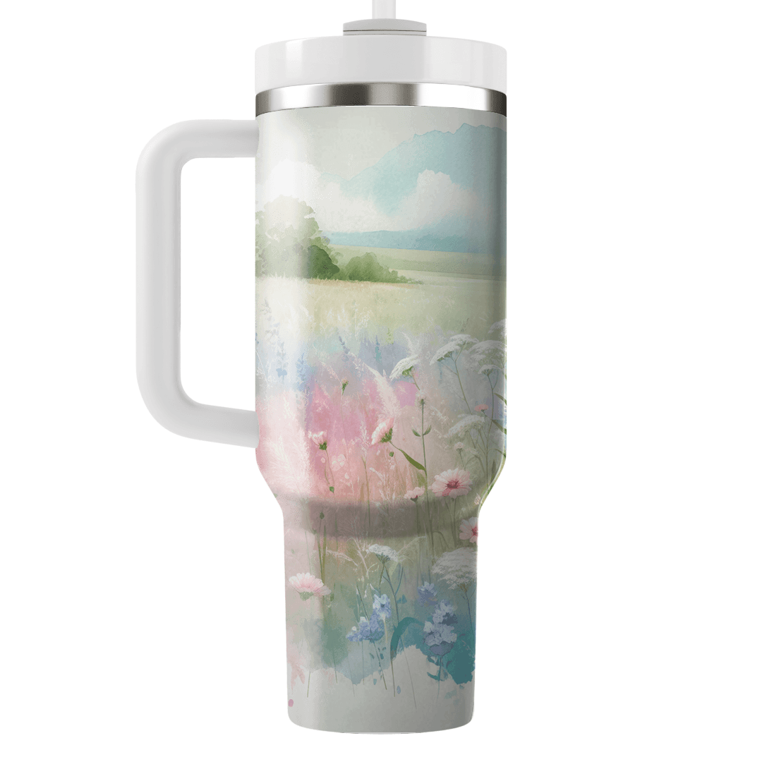 Pastel Alpaca Fields  Decorative Tumblers