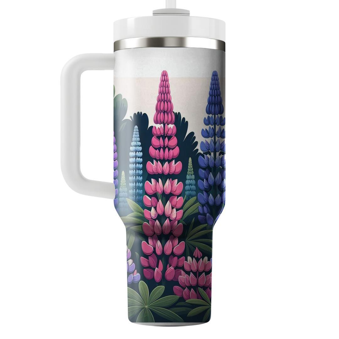 Lupine Lavender  Tumblers For Gifts