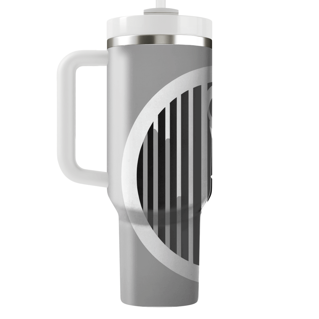 Sleek Vertical Stripes  Decorative Tumblers