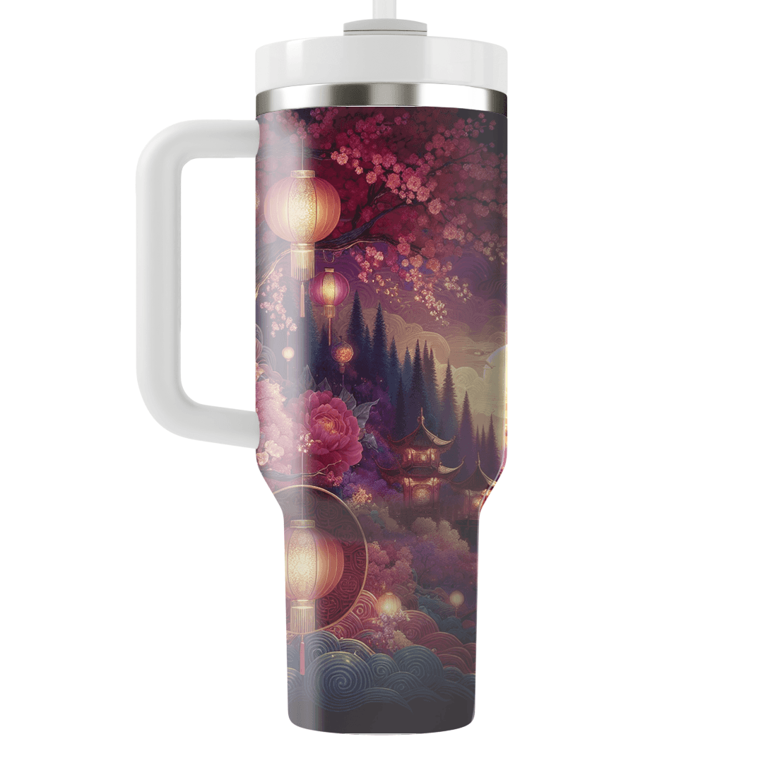 Enchanted Twilight - Lunar New Year  Decorative Tumblers
