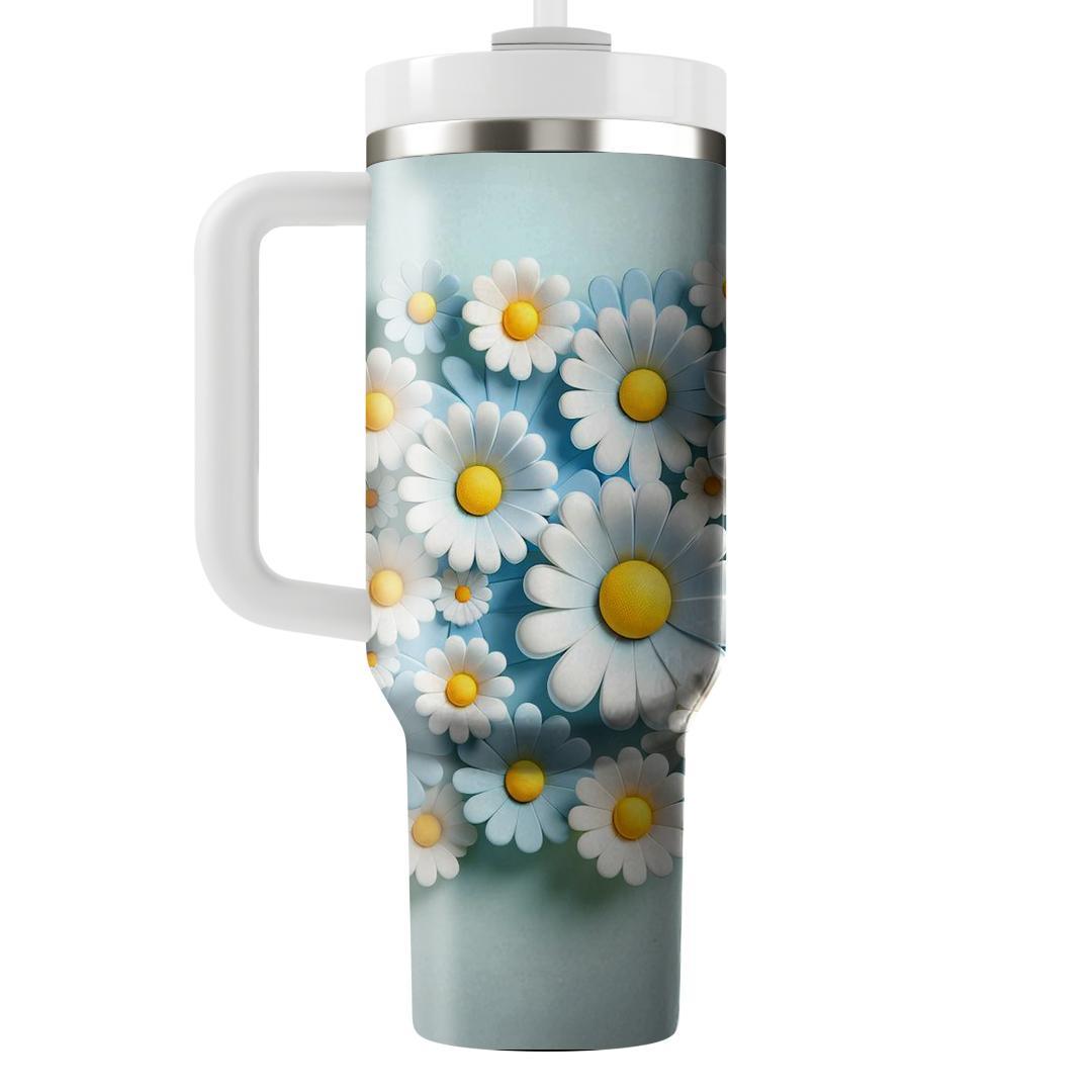 Charming Daisy Dream  Tumbler Cups