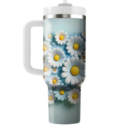 Charming Daisy Dream  Tumbler Cups