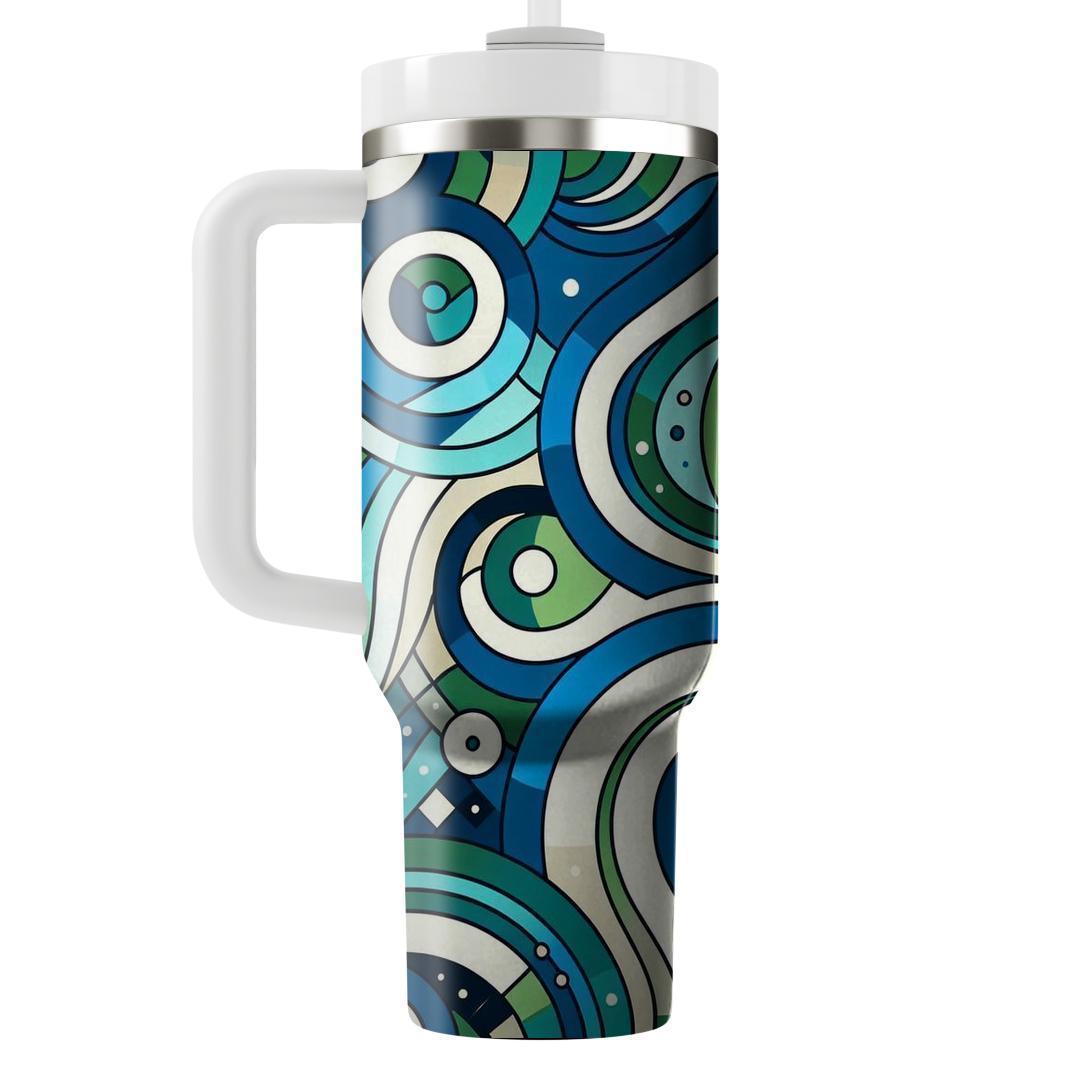 Abstract Spiral Design  Tumblers For Gifts