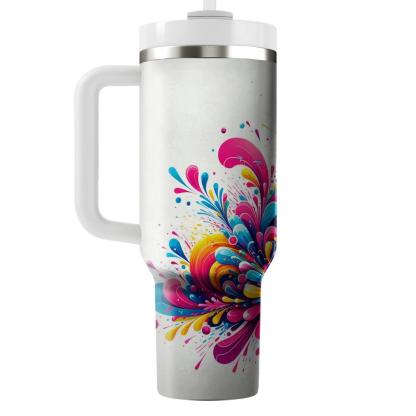 Celebration Of Colors - Holi Festival  Tumblers With Lids