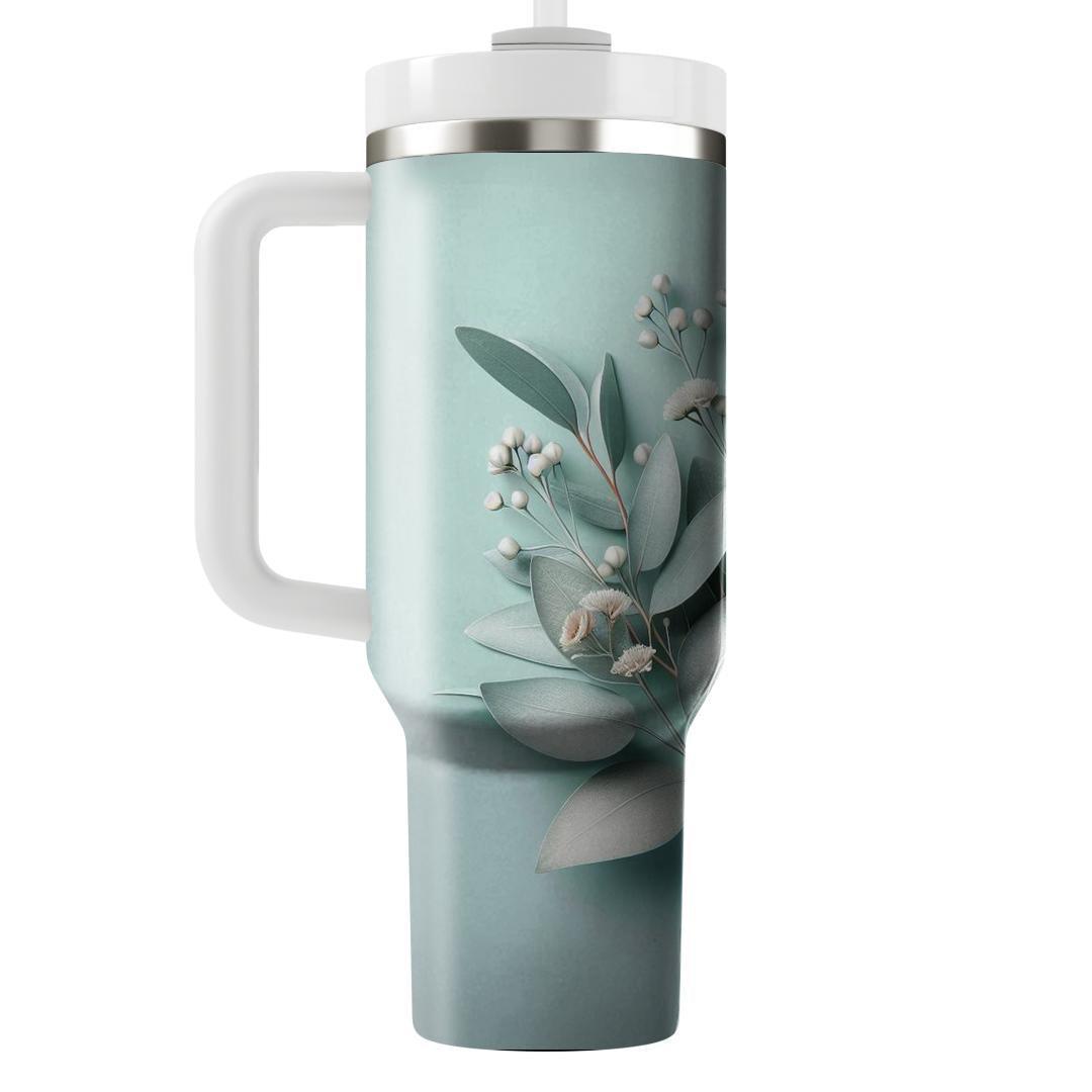 Enchanting Eucalyptus Blooms  Tumbler Cups
