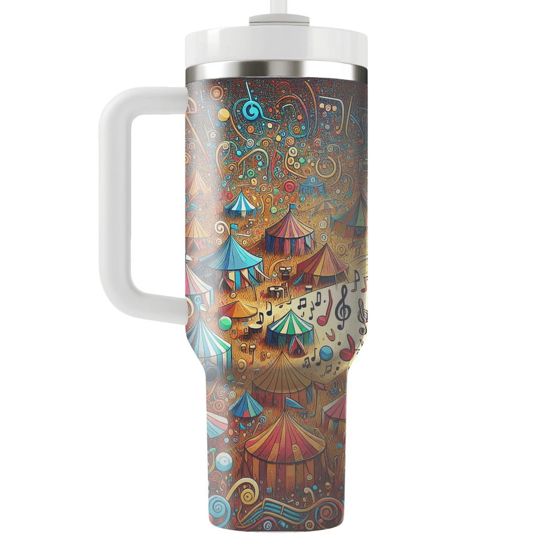 Summer Festival Vibes Travel Tumblers