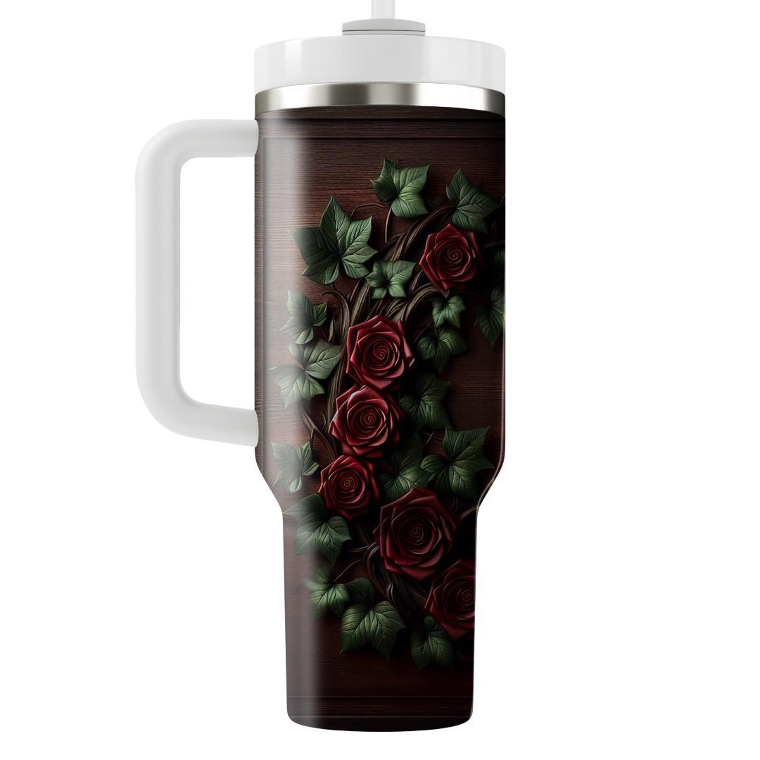 Enchanted Rosewood  Tumbler Cups