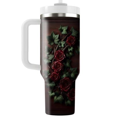 Enchanted Rosewood  Tumbler Cups