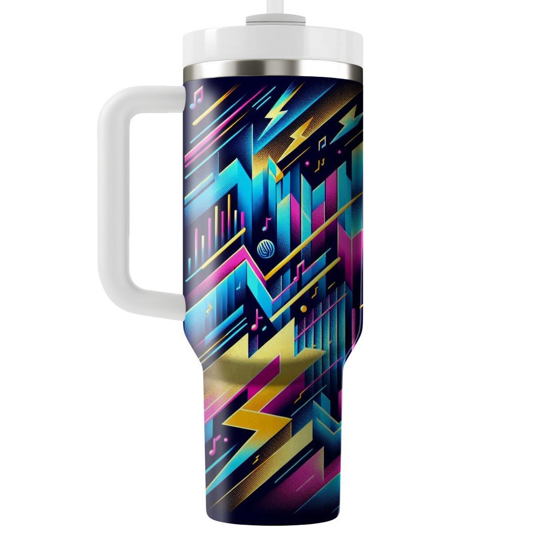 Synthpop Radiance  Decorative Tumblers