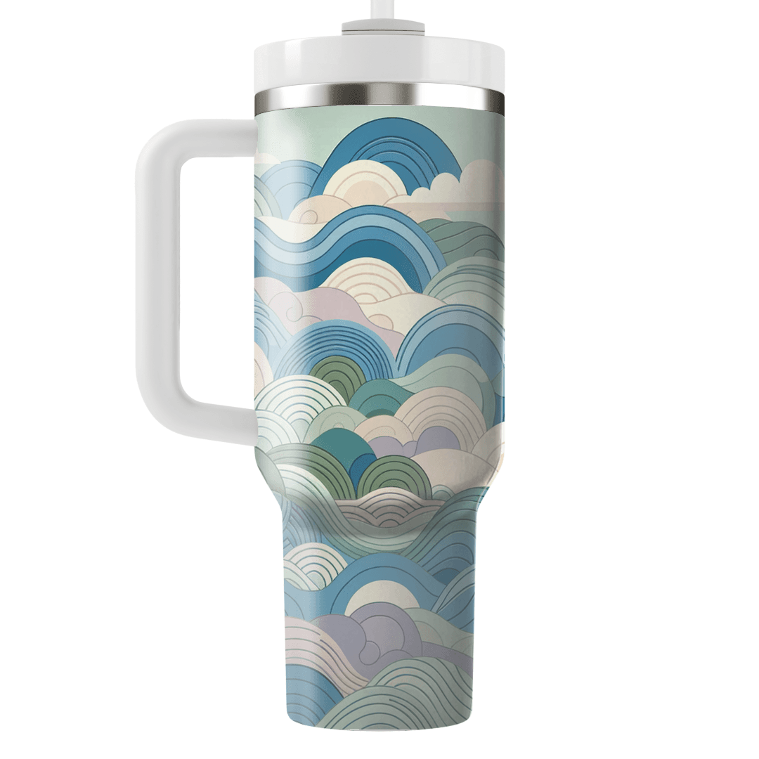 Organic Wave Patterns  Tumbler Cups