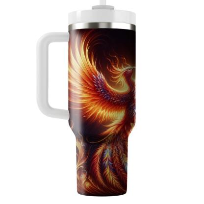Mystical Phoenix  Tumblers With Lids