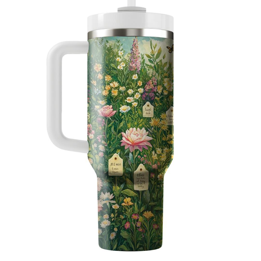 Petals Of Remembrance: A Mother’s Garden In Bloom Tumblers With Lids