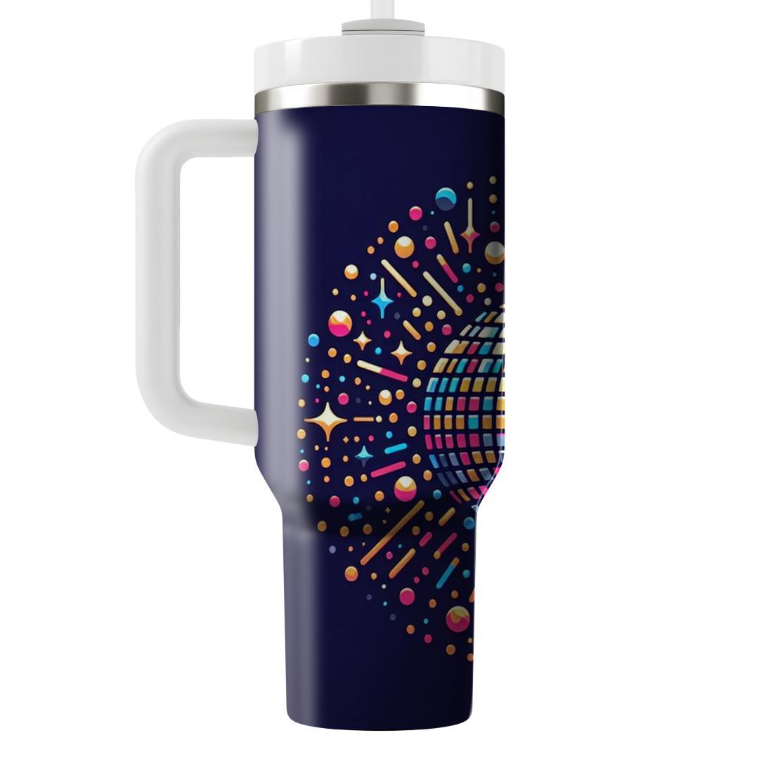 Dynamic Disco Dots  Travel Tumblers