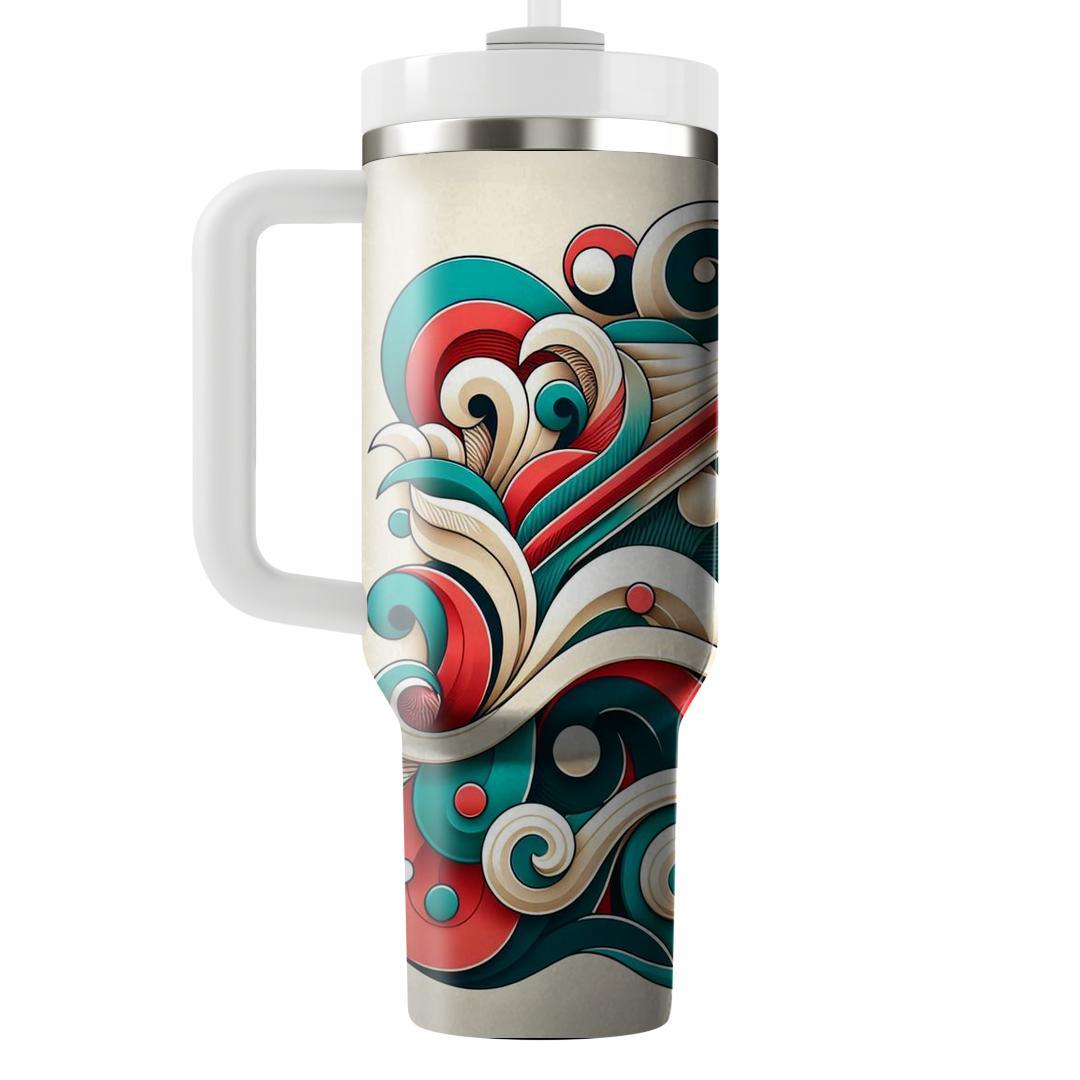 Dynamic Spiral Waves  Travel Tumblers