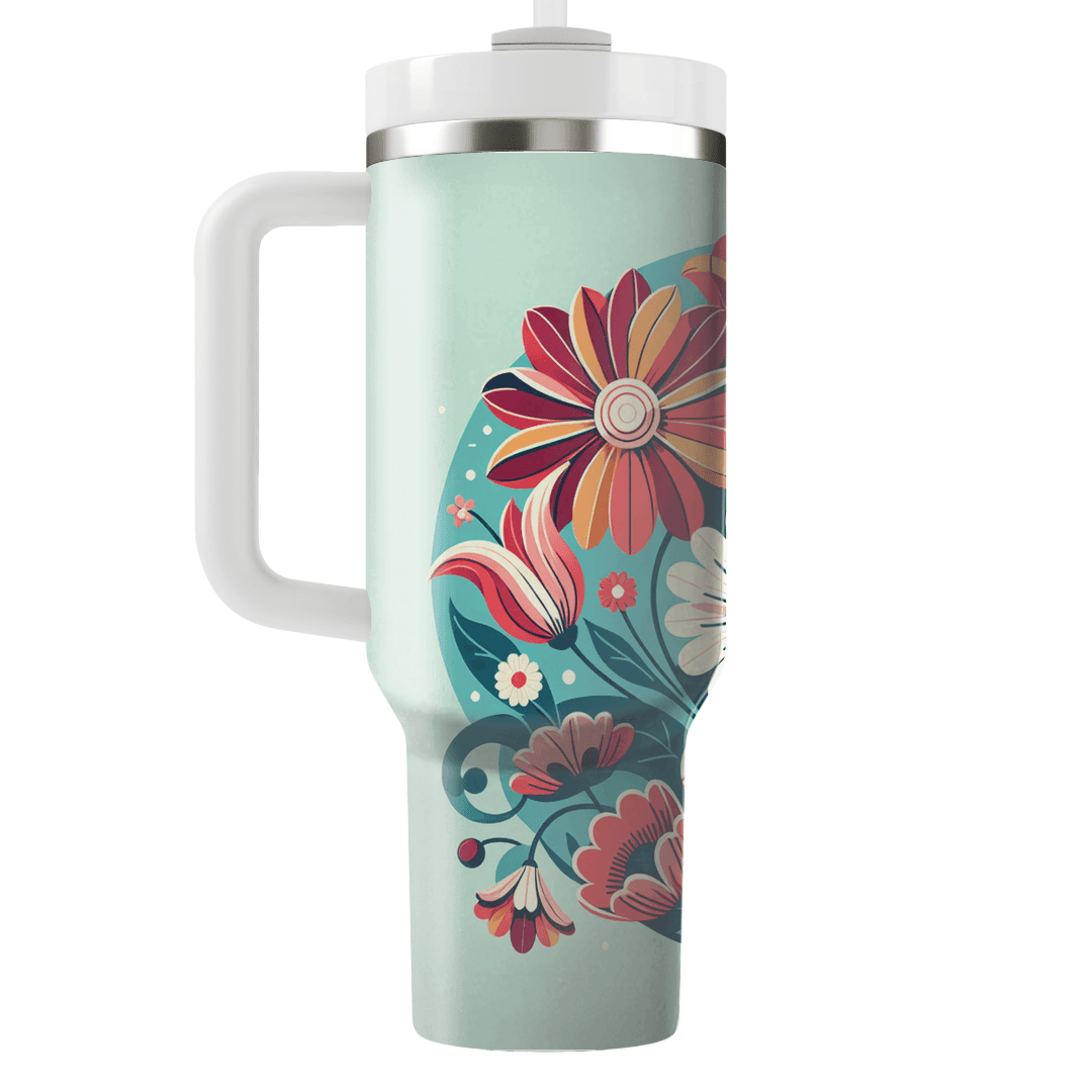 Flower Power Burst  Custom Tumblers