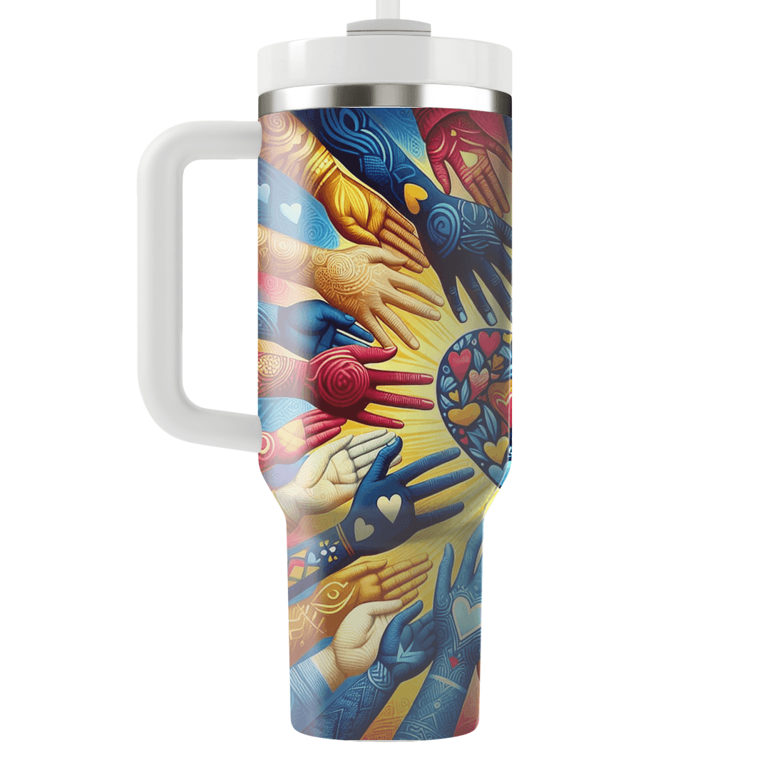 Spirit Of Togetherness - Global Friendship Day  Decorative Tumblers