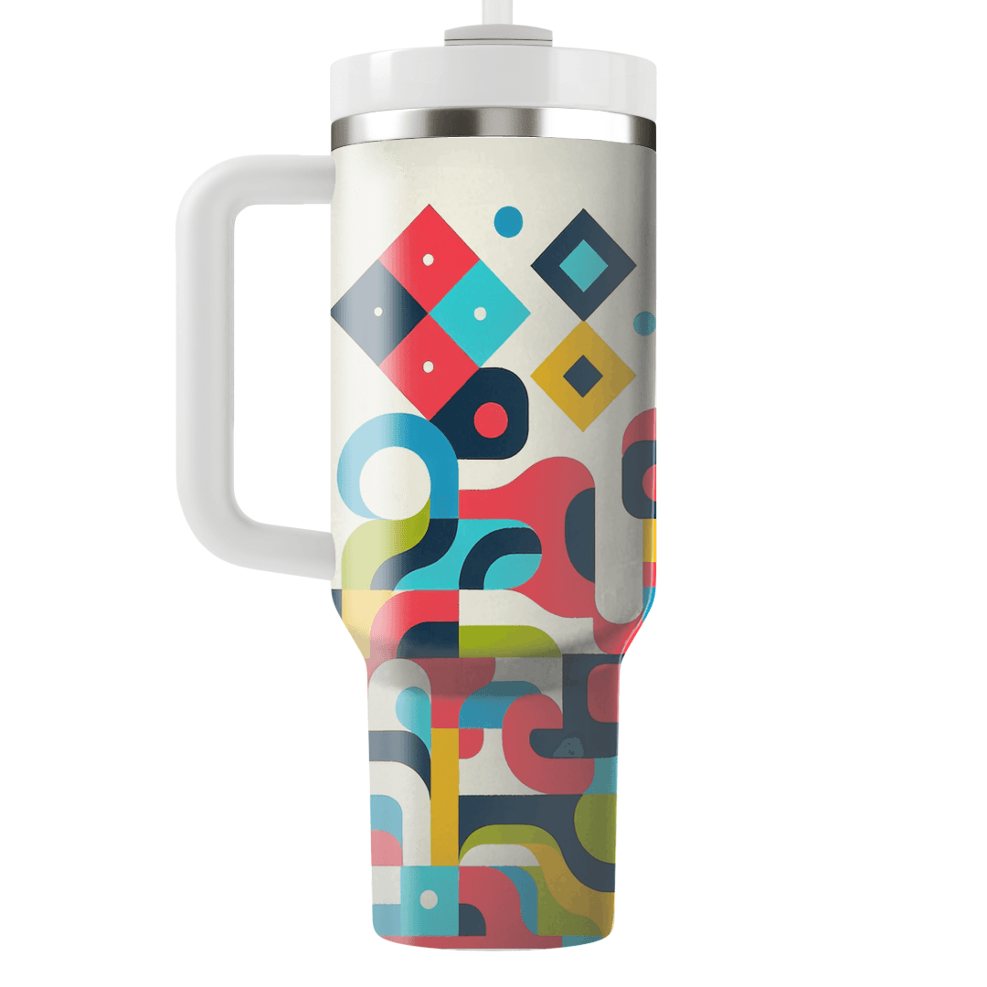 Rubik's Patterns  Tumblers With Lids