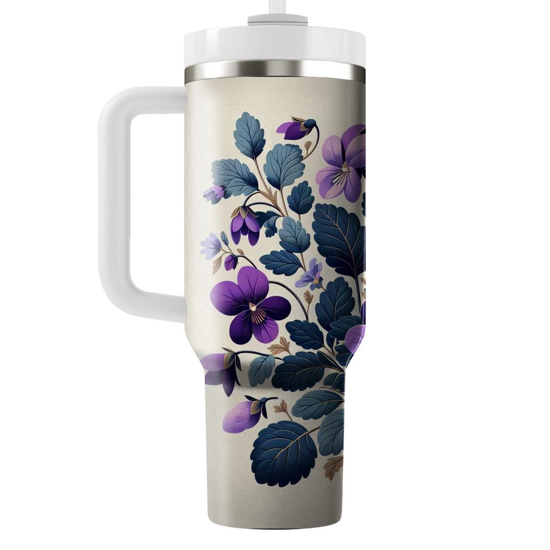 Vintage Violet  Tumblers For Gifts