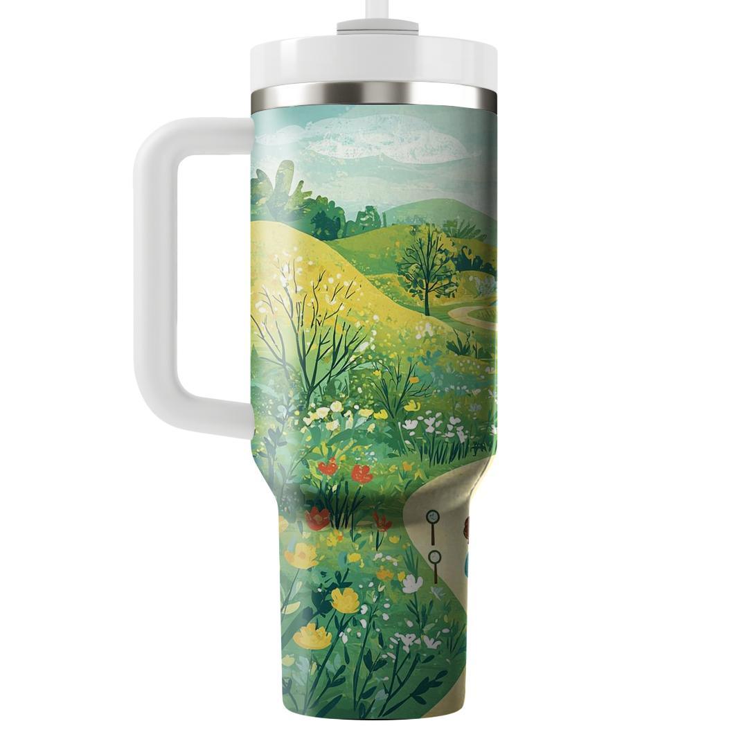 The Pathway Of Memories: A Mother’s Guidance In Every Step Tumblers With Lids