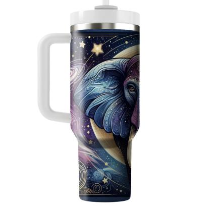 Celestial Elephant Dreams  Travel Tumblers