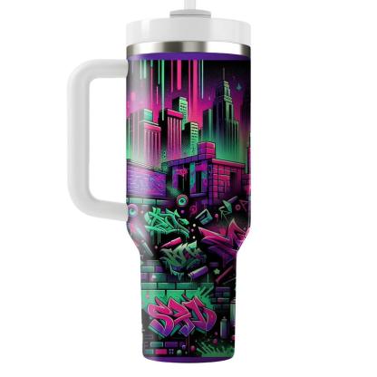 Graffiti Glam  Unique Tumblers