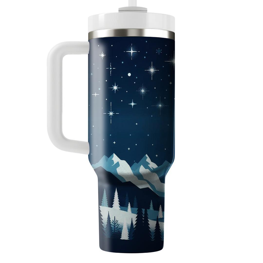 Winter Starlight Adventure  Custom Tumblers