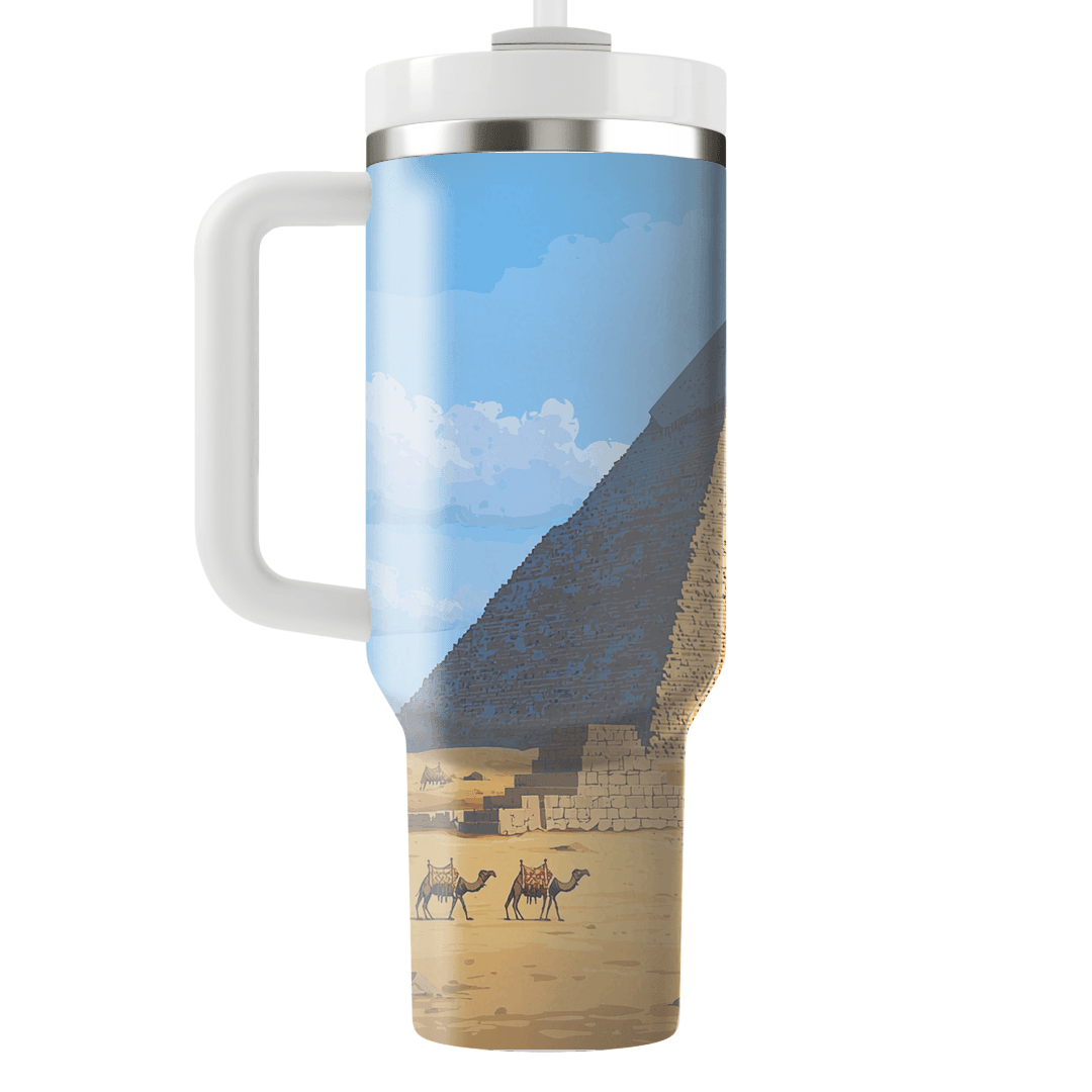 Pyramids Of Giza - Cairo Tumblers With Lids