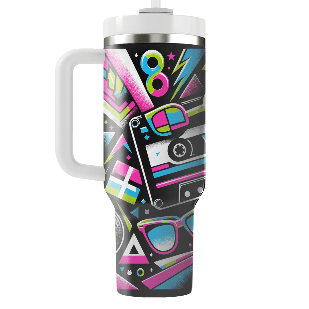Eclectic 80s Mix  Custom Tumblers
