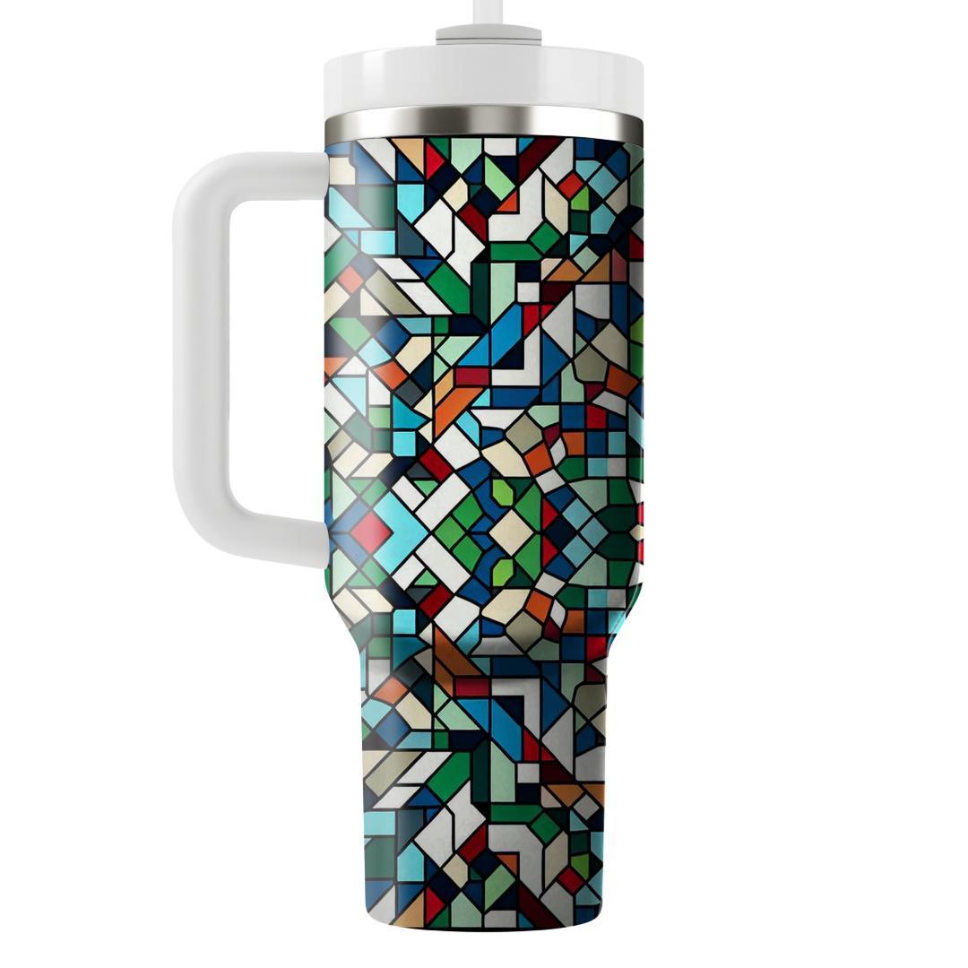 Radiant Mosaic  Travel Tumblers