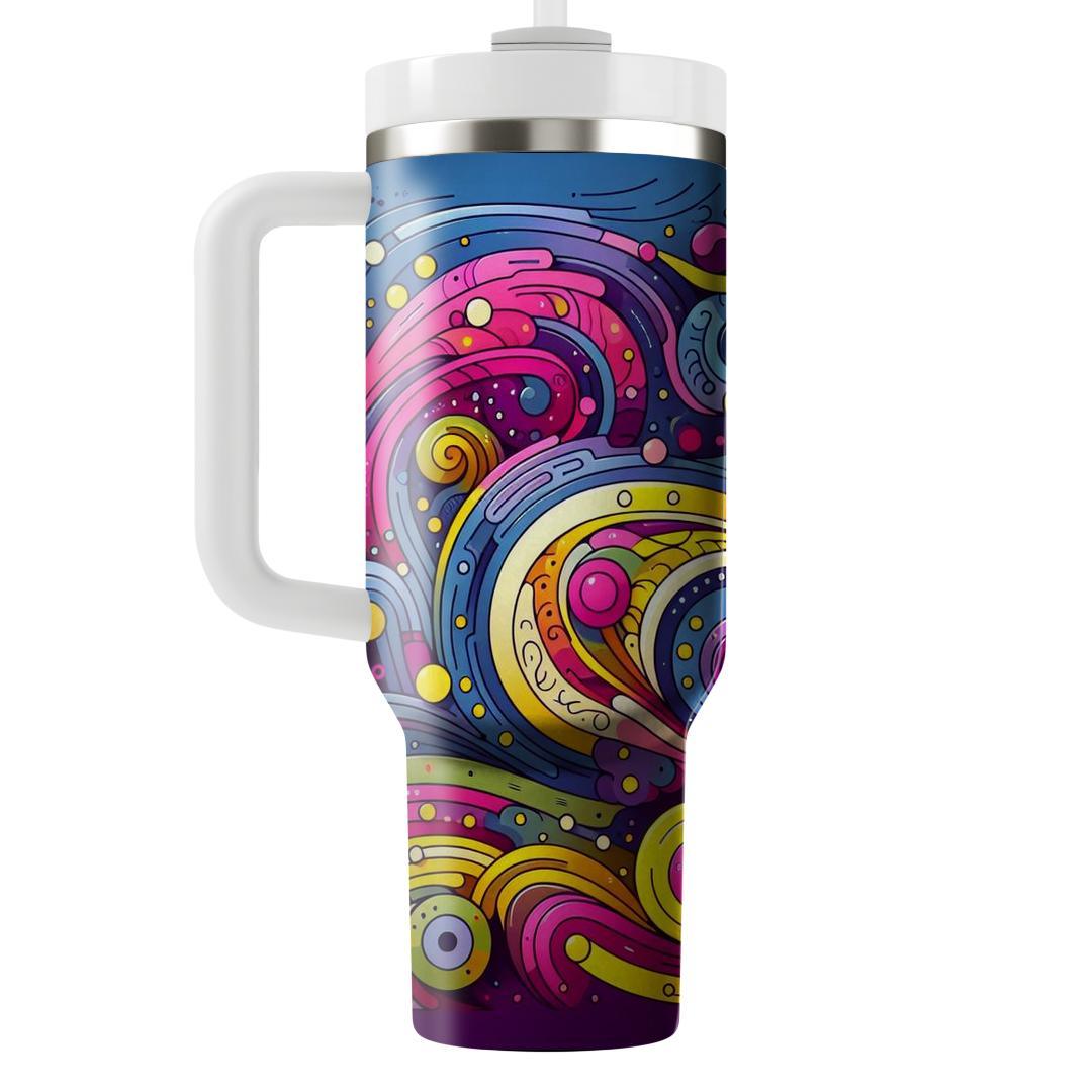 Funky  Patterns  Travel Tumblers