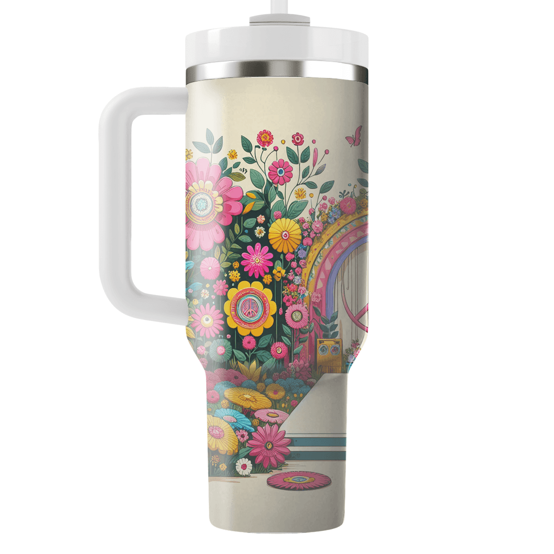 Flower Child Dreams  Personalized Tumblers