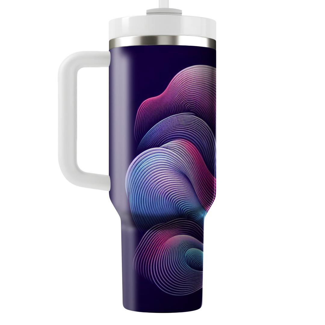 Ethereal Waves  Travel Tumblers