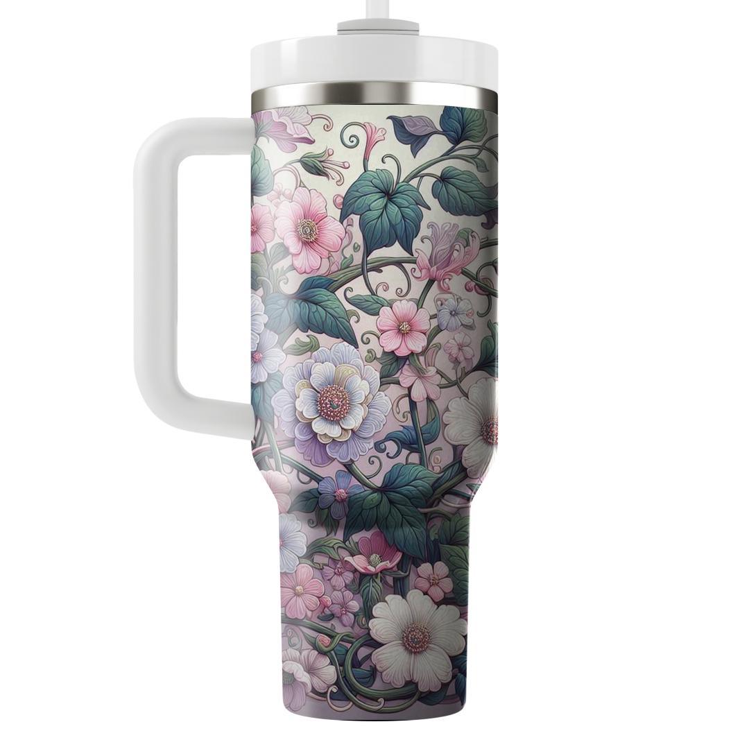 Enchanting Garden Trellis  Decorative Tumblers