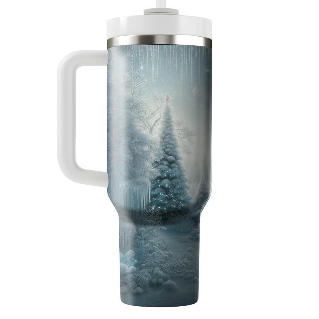 Frosted Winter Dream  Tumblers With Lids