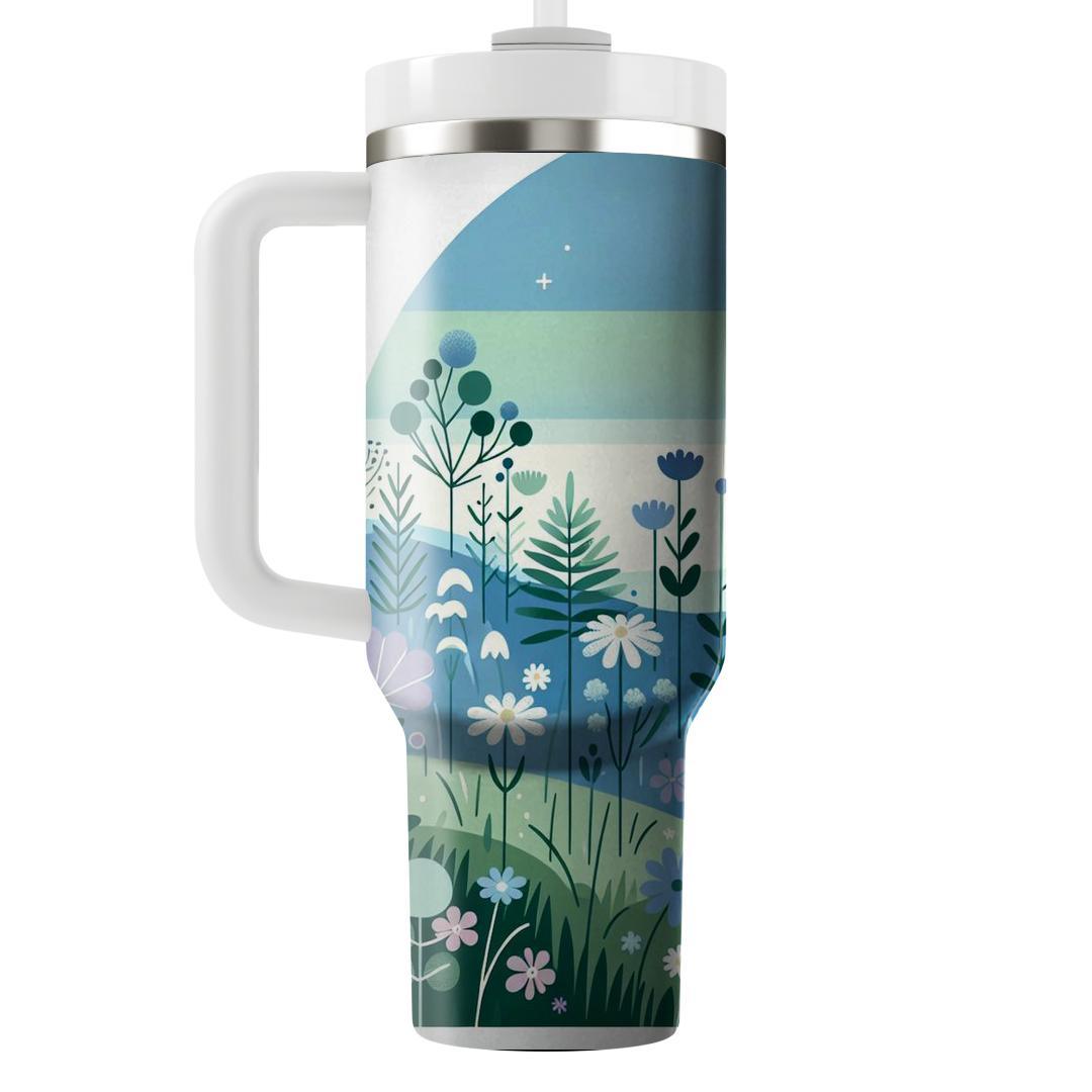 Daydreaming Fields  Custom Tumblers
