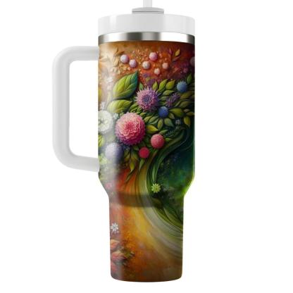 Embrace The Seasons - Equinox Celebration  Tumblers With Lids