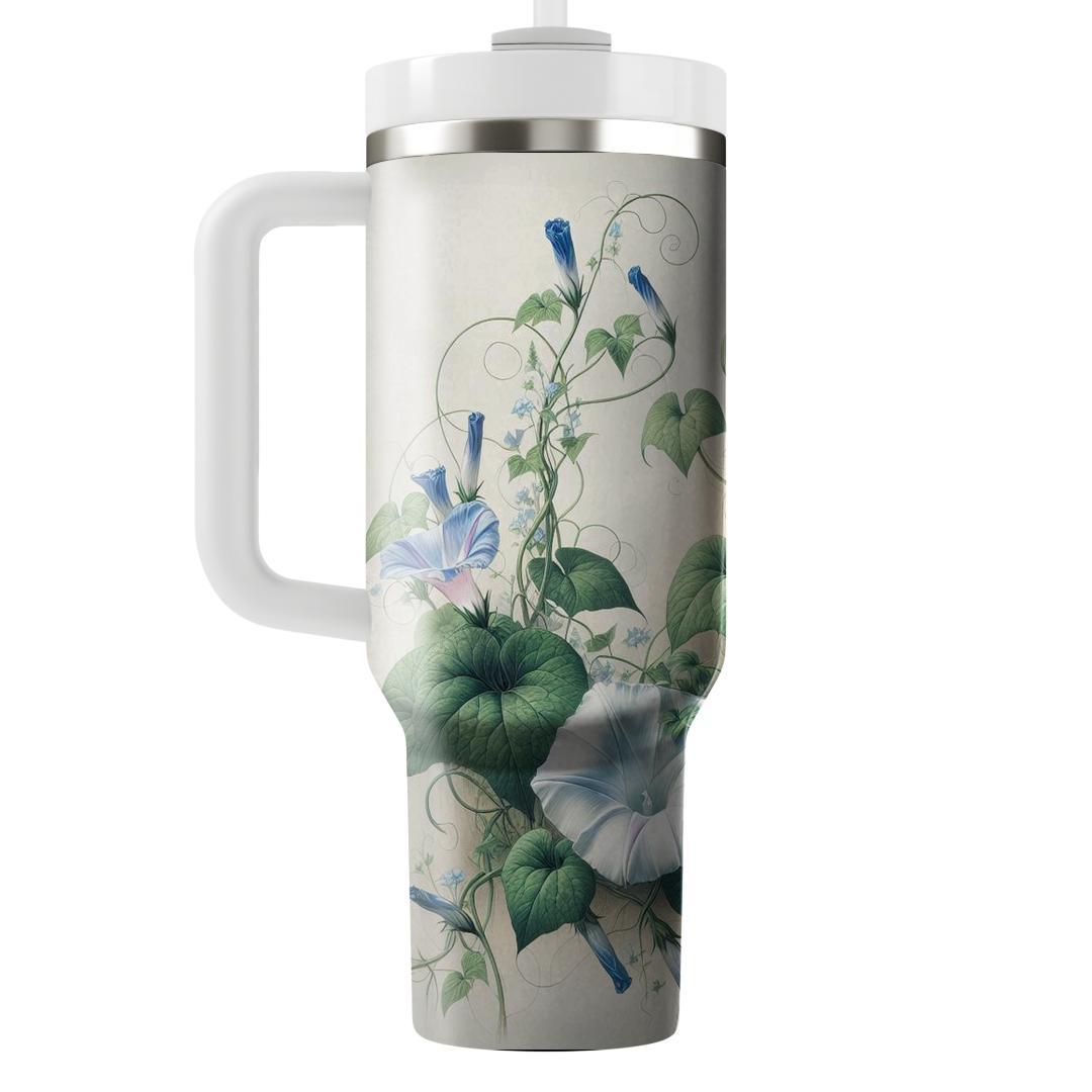 Morning Glory Serenade  Unique Tumblers