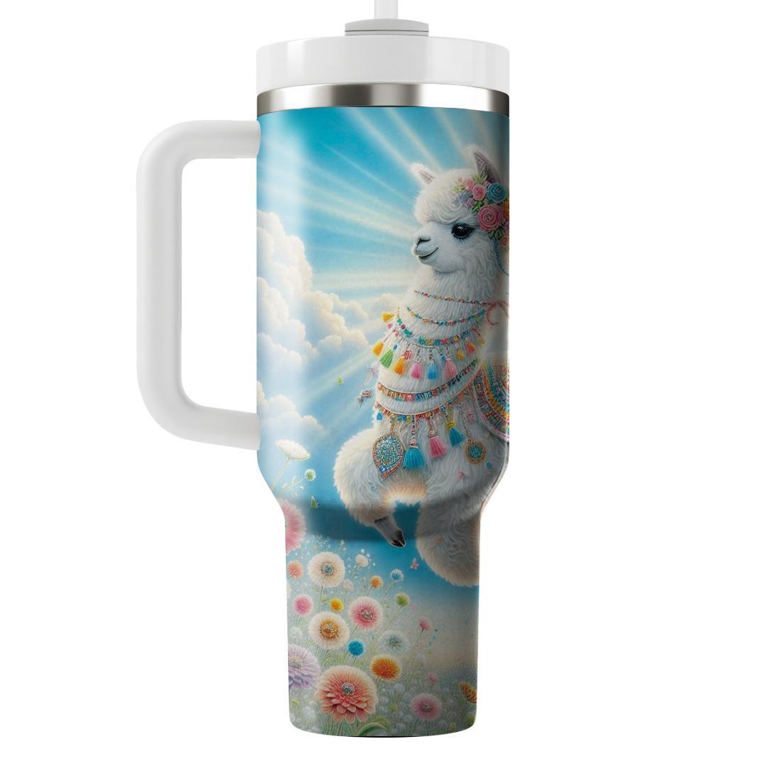 Sassy Alpaca Adventure  Tumblers With Lids