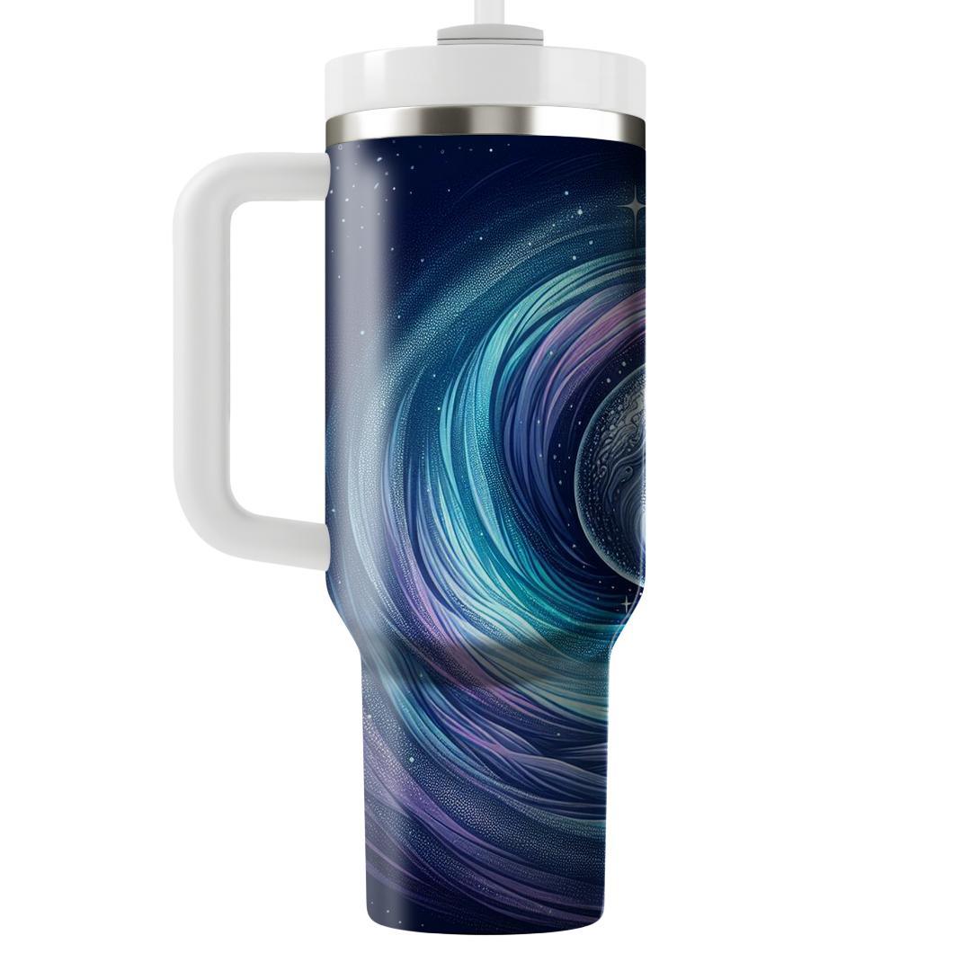 Mystical Narwhal Voyage  Travel Tumblers