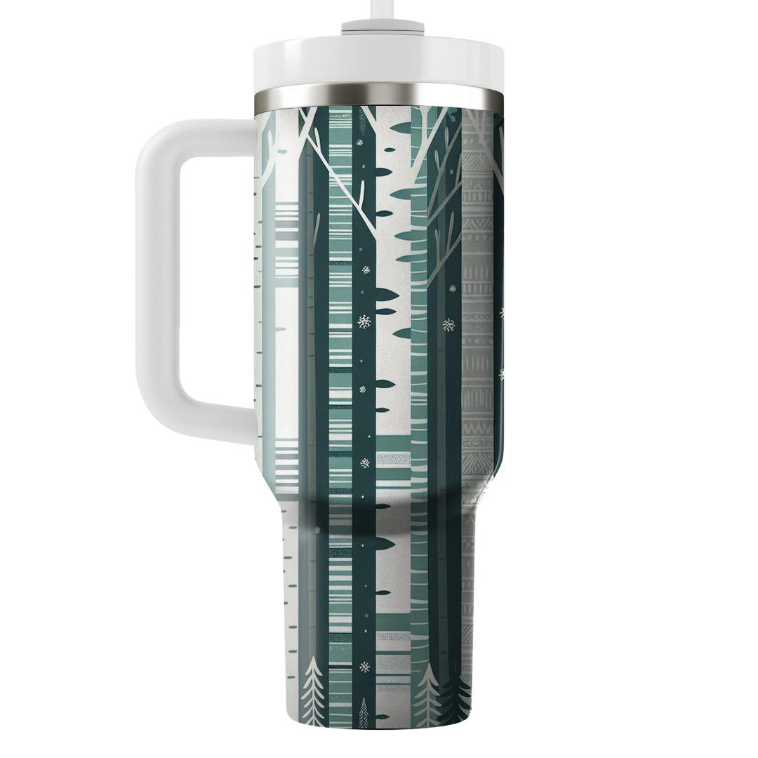 Winter Birch  Insulated Tumblers