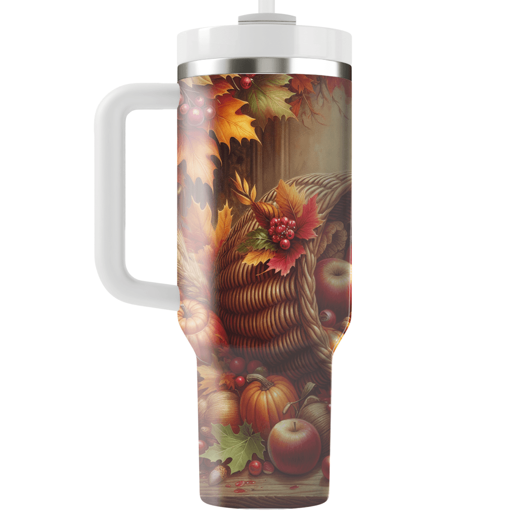 Autumn Cornucopia  Custom Tumblers